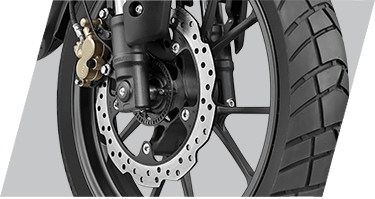 3-Step Adjustable Rear SuspensionThis special edition Activa comes with black chrome highlights, both on the front and on the logo carved on the side panels, projecting the premium essence of the scooter.