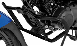 3-Step Adjustable Rear SuspensionThis special edition Activa comes with black chrome highlights, both on the front and on the logo carved on the side panels, projecting the premium essence of the scooter.