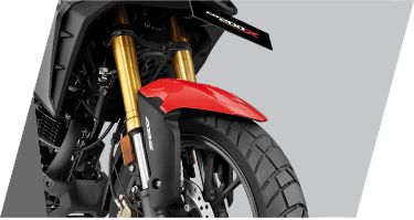 3-Step Adjustable Rear SuspensionThis special edition Activa comes with black chrome highlights, both on the front and on the logo carved on the side panels, projecting the premium essence of the scooter.