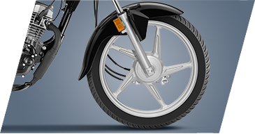 3-Step Adjustable Rear SuspensionThis special edition Activa comes with black chrome highlights, both on the front and on the logo carved on the side panels, projecting the premium essence of the scooter.