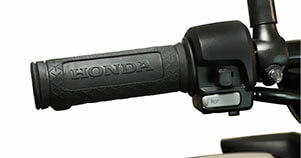 3-Step Adjustable Rear SuspensionThis special edition Activa comes with black chrome highlights, both on the front and on the logo carved on the side panels, projecting the premium essence of the scooter.