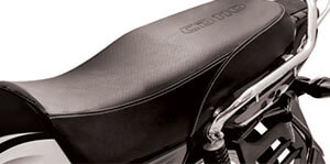 3-Step Adjustable Rear SuspensionThis special edition Activa comes with black chrome highlights, both on the front and on the logo carved on the side panels, projecting the premium essence of the scooter.