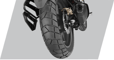 3-Step Adjustable Rear SuspensionThis special edition Activa comes with black chrome highlights, both on the front and on the logo carved on the side panels, projecting the premium essence of the scooter.