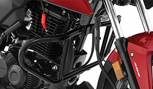 3-Step Adjustable Rear SuspensionThis special edition Activa comes with black chrome highlights, both on the front and on the logo carved on the side panels, projecting the premium essence of the scooter.